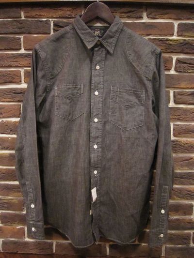 RRL等の通販サイト【RHYTHM】RRL(ダブルアールエル) L/S STRIPE GRAY