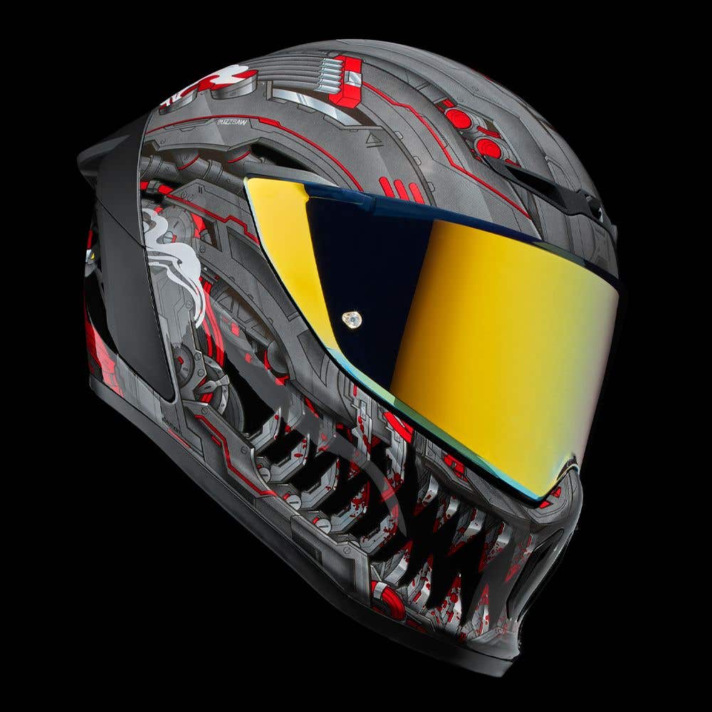 EOX Buzzsaw | Full Face Bluetooth Motorcycle Helmets | Ruroc