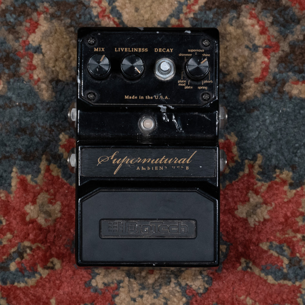 DigiTech Supernatural Ambient Stereo Reverb Effect Pedal - Used