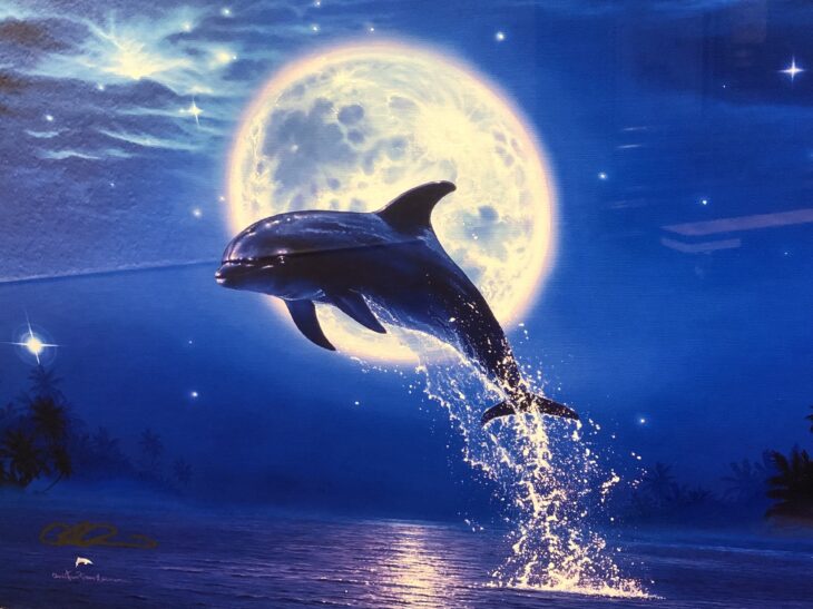 クリスチャン・ラッセン作 『リープオブフェイス』 ｜骨董品買取 緑和堂