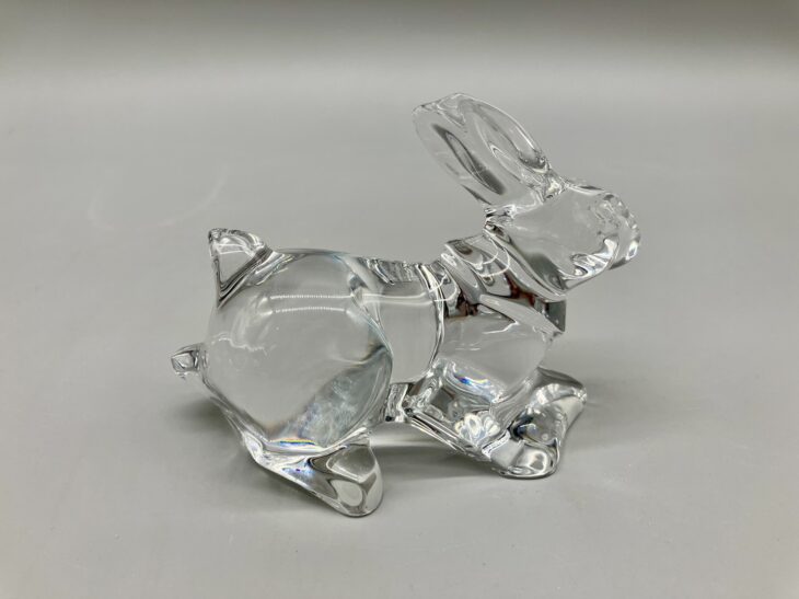 バカラ 『うさぎ 置物』 ｜骨董品買取 緑和堂
