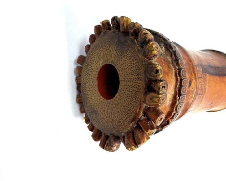 尺八本体 竹製 5穴 松下深水 2本 尺八本体 竹製 5穴 松下深水 2本 尺八