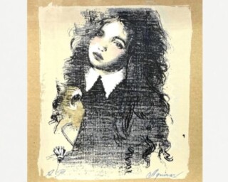 池田修三 作 『木版画 三色すみれ』 買取価格相場｜骨董品買取 緑和堂