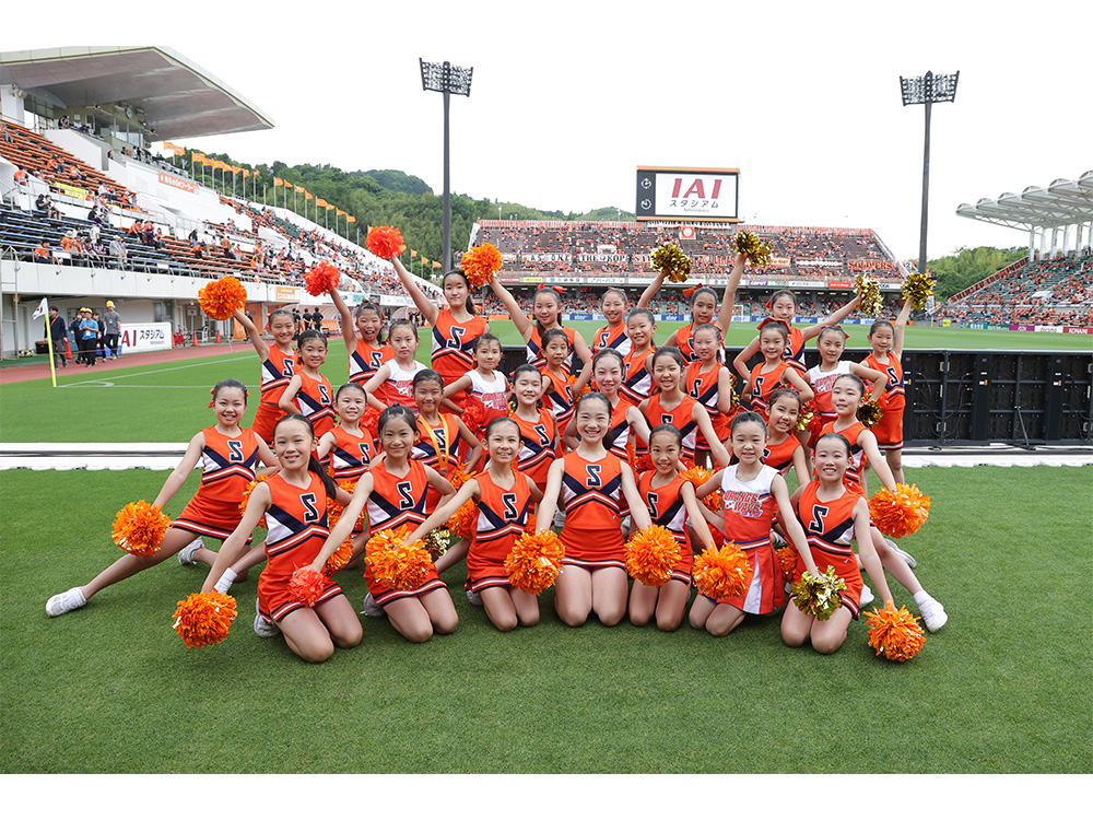 チアダンス、キッズチアが学べるエスパルスダンススクール ステップ