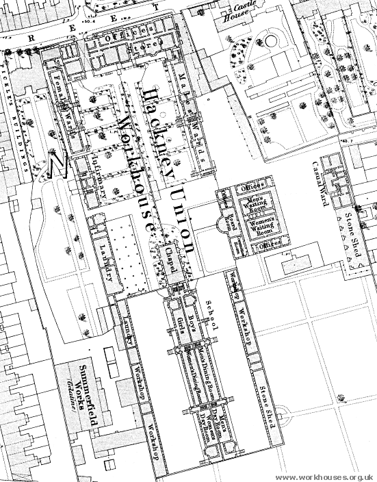 The Workhouse in Hackney, London: Middlesex