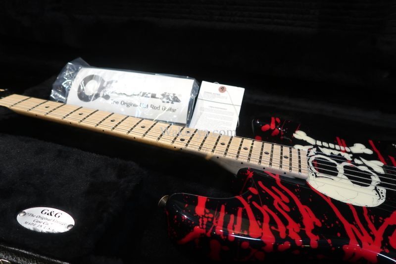 Charvel USA Custom Shop Warren DeMartini Blood and Skull - 和久屋