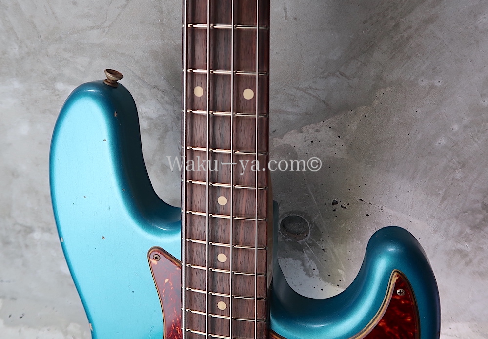 Fender Custom Shop '64 Jazz Bass Relic / Ocean Turquoise I - 和
