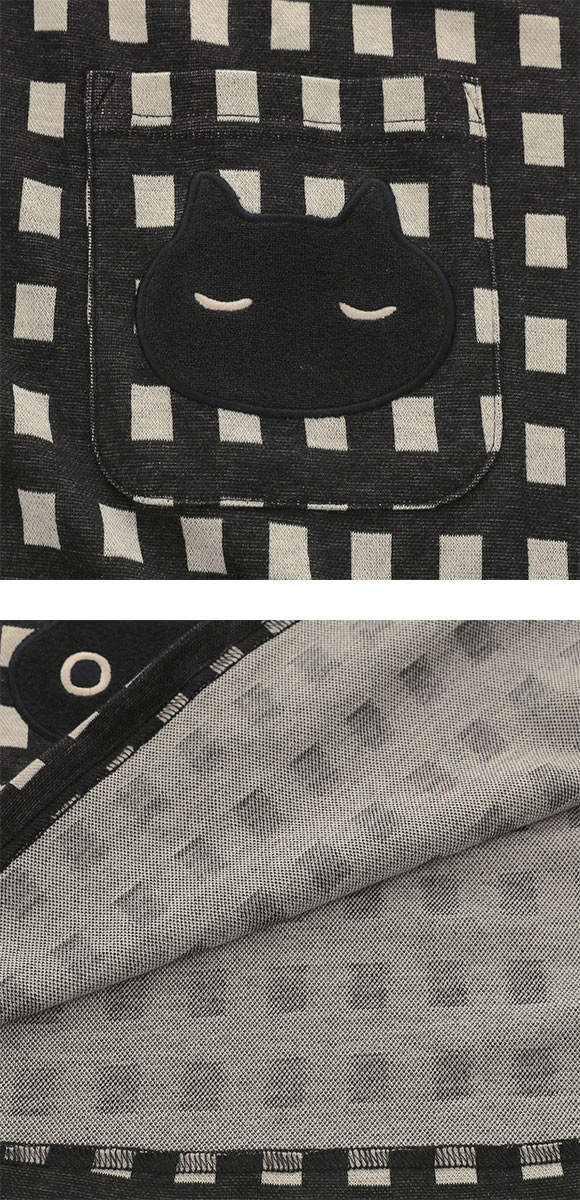 ワコール マタノアツコ ねこ 長袖 パジャマ 上下セット ルームウェア