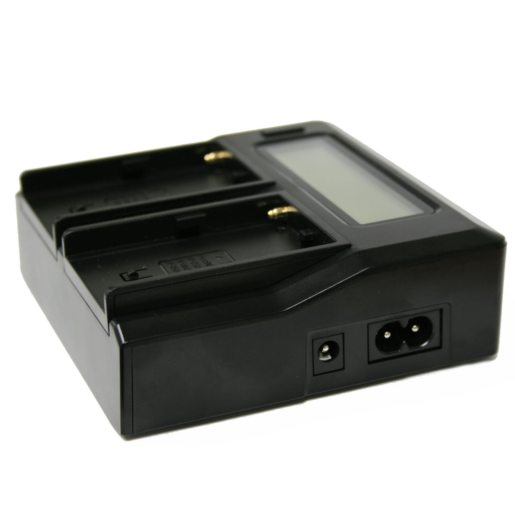 Sony BC-U1, BP-U30, BP-U60, BP-U90 Dual LCD Charger by Wasabi Power