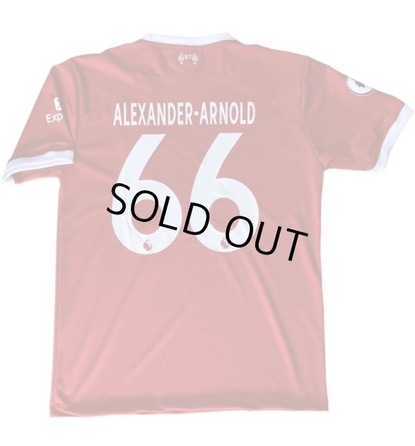 アレクサンダー・アーノルド＃66 リバプール 23/24 （ホーム）レプリカ