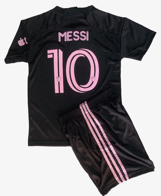 メッシ＃10 インテル・マイアミ アウェイ 黒 23/24 子供用【即納商品