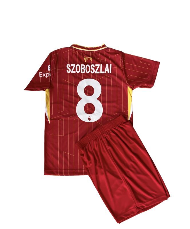 ソボスライド背番号8 リバプール ホーム 24/25 子供 ユニフォーム