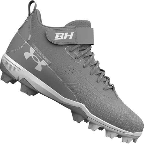 Under Armour Harper 7 RM Baseball Cleats Gray