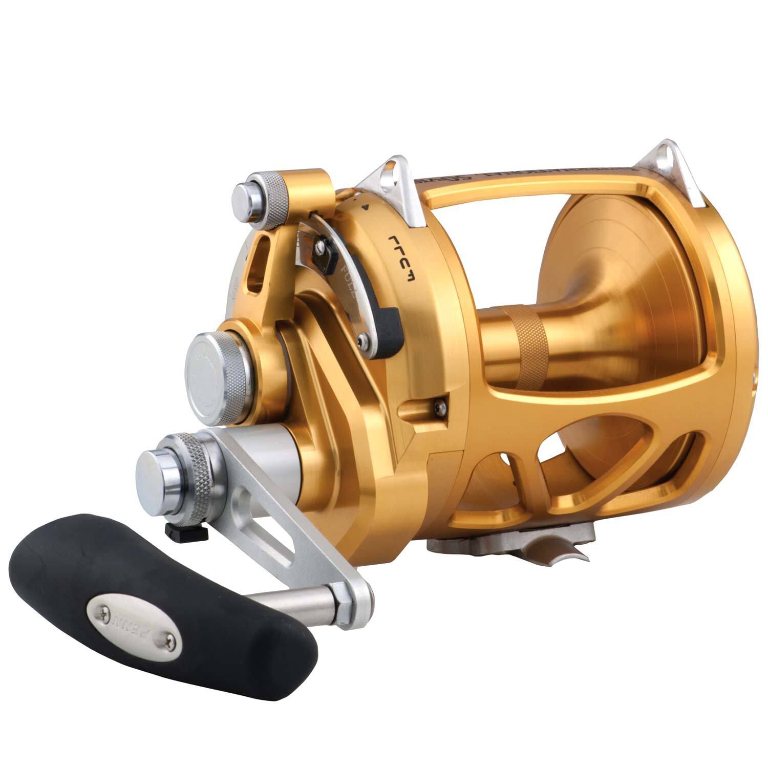 PENN International 50VISW 2-Speed Gold Reel