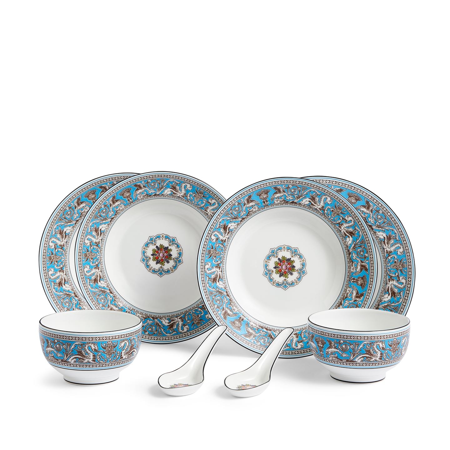 Florentine Turquoise 8 Piece Dinner Set | Wedgwood
