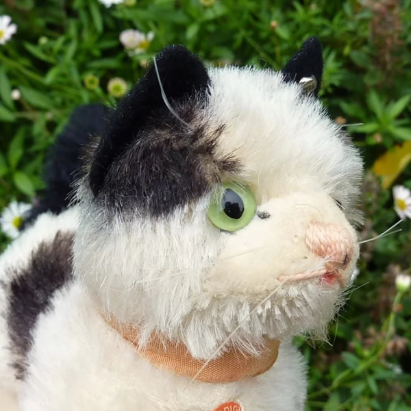 ビンテージ シュタイフ GUSSY キャット 猫 シュタイフ 「Gussy Cat