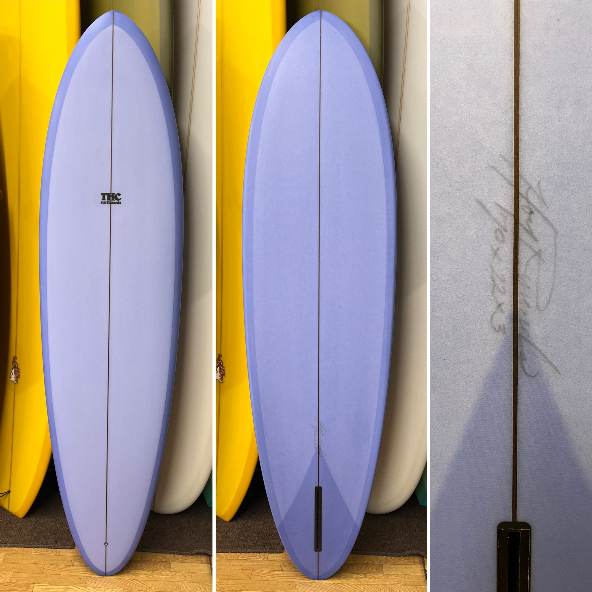 新品未使用THCサーフボードFINムーンレイカー8.5 美品自宅保管THC