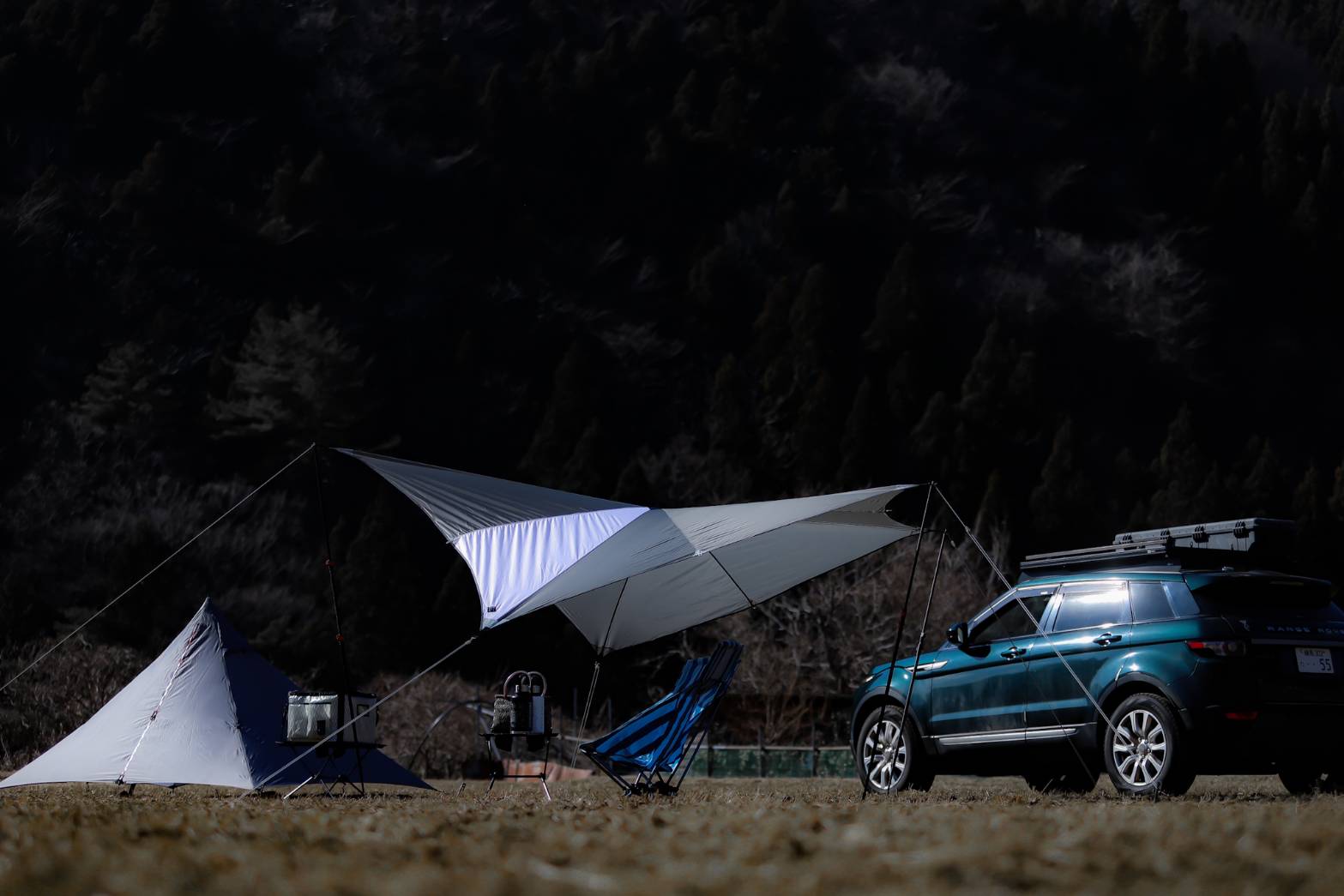 WINDY AND RAINY / スターライトタープGray