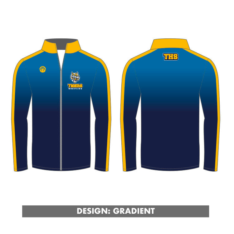 Wrestling 1/4 Zip Jacket | Custom Wrestling Warm-ups – WrestlingMart