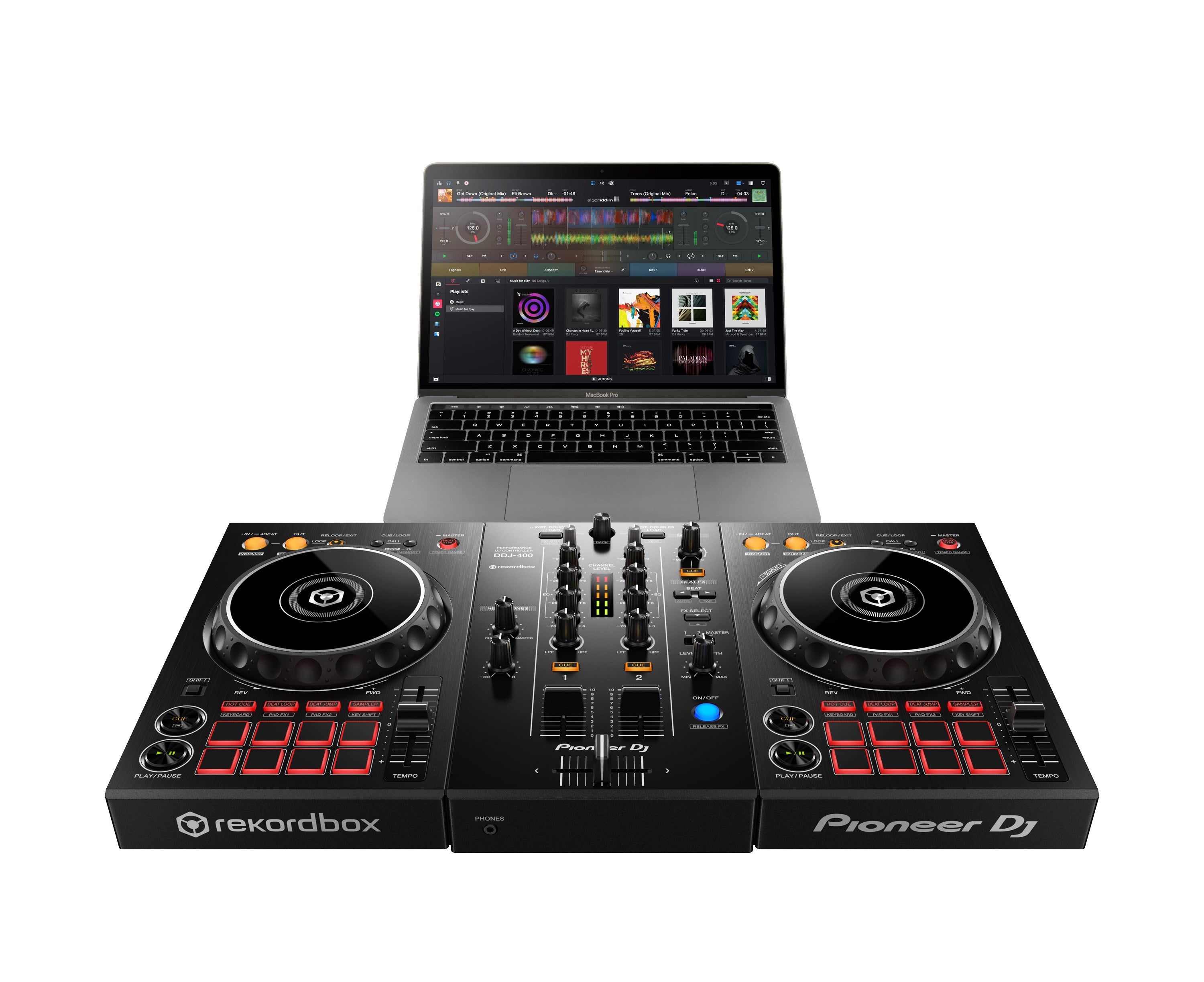 Pioneer DJ | DDJ-400 2-deck Rekordbox DJ Controller – TOT ALL AUDIO