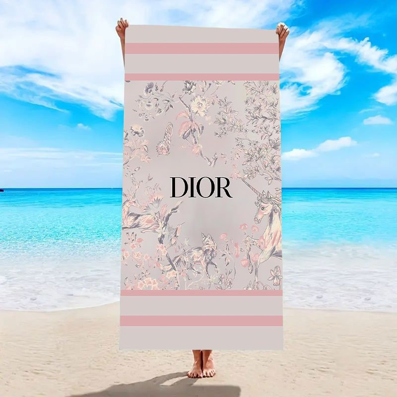 Dior ディオール ハイブランド多用途タオルブランドヘアドライタオル
