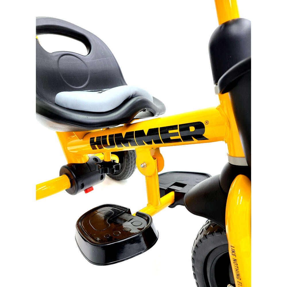ハマー トライサイクル3 子供三輪車 FD-TZ イエロー ハンドル付き