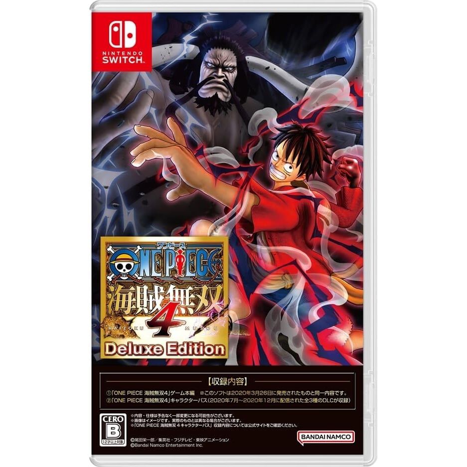 Nintendo Switchソフト】ONE PIECE 海賊無双4 Deluxe Edition