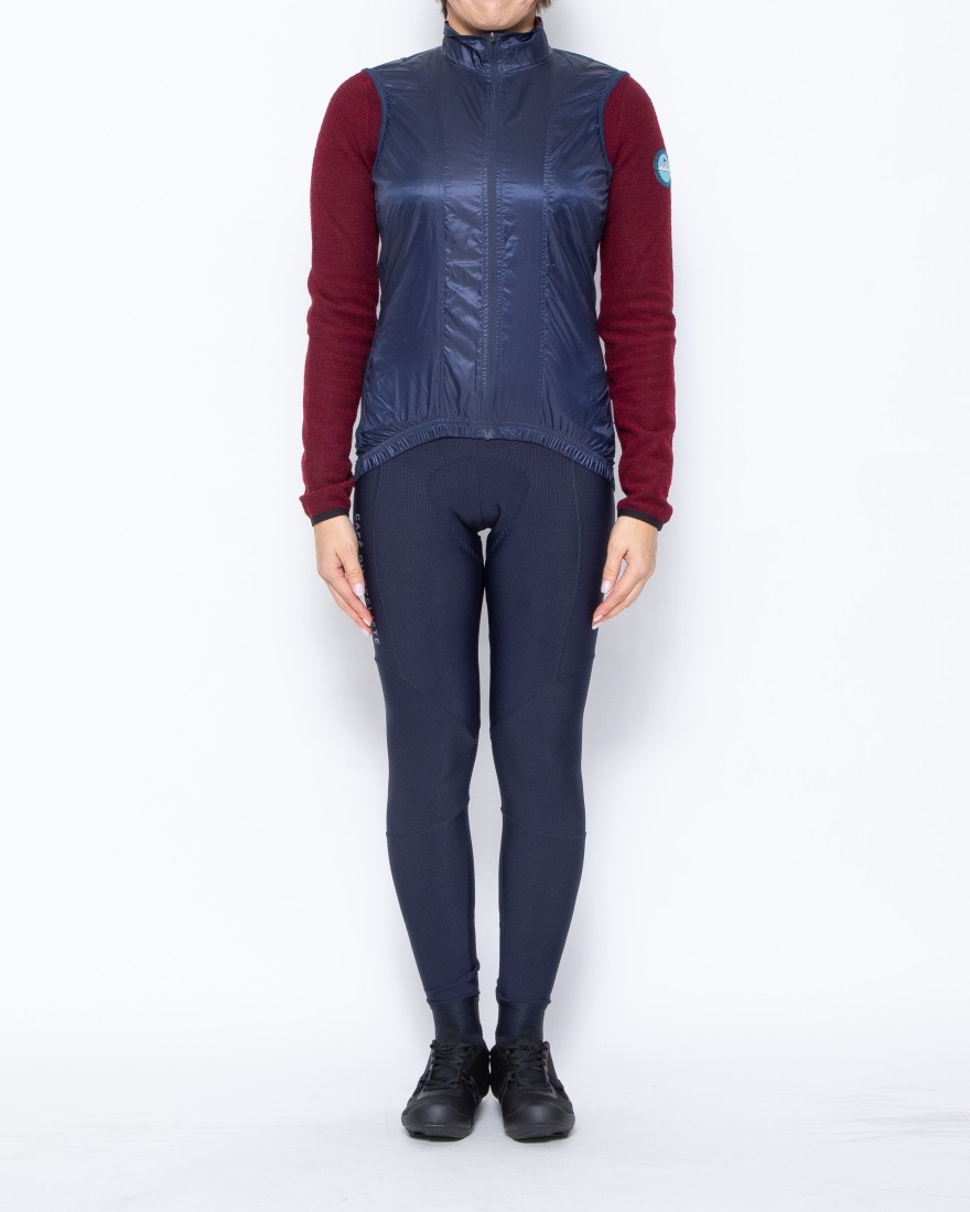 レディースウィンドジレ【Petra Gilet】｜Cafe du Cycliste（カフェド