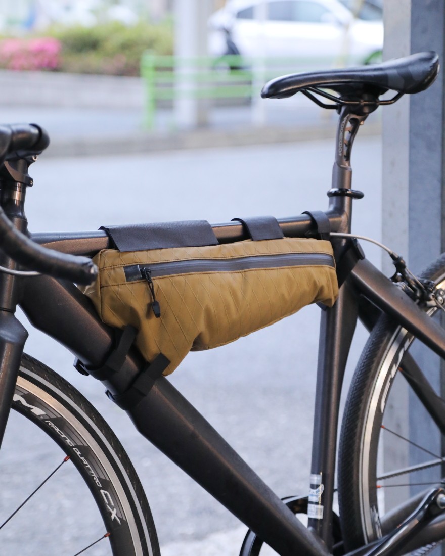 フレームバッグ ハーフ【frame bag HALF x-pac 3L】｜FAIRWEATHER
