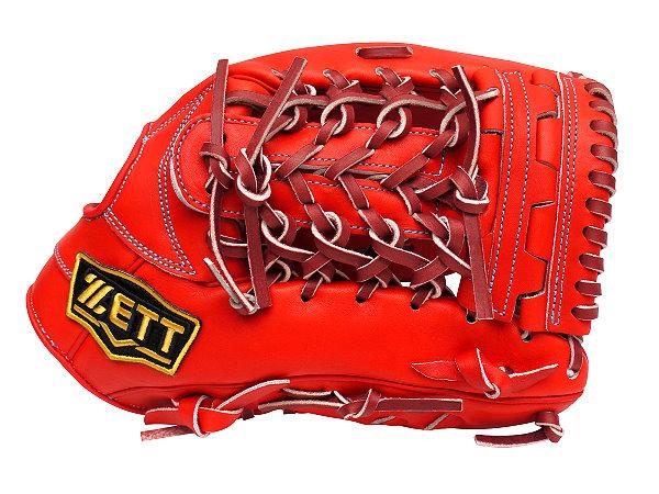 ZETT Pro Model Elite 12.75 inch Japan Red Outfielder Glove