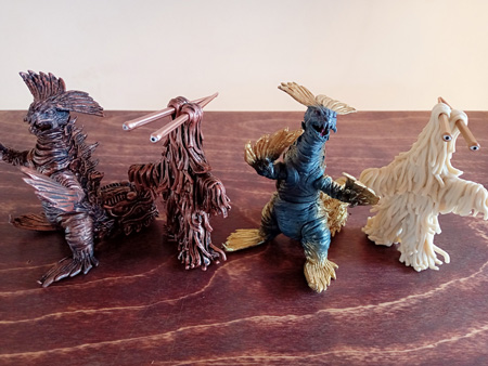 ご当地怪獣「ウードン」メタリック ソフビ 未使用品 讃岐うどん怪獣 ご