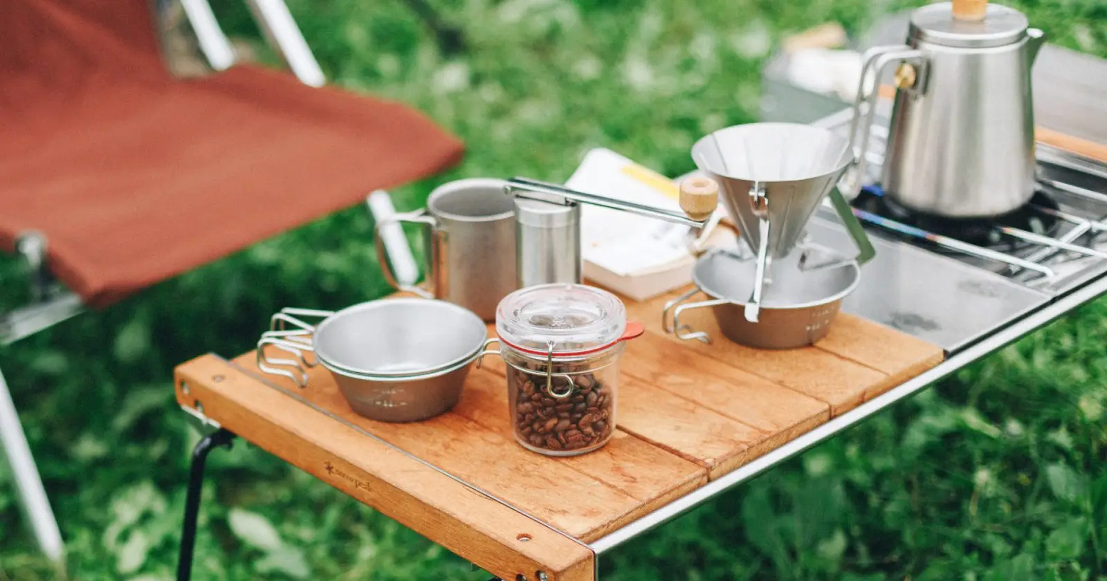 Snow Peak（スノーピーク）のフラットバーナーはキャンプ飯で大活躍