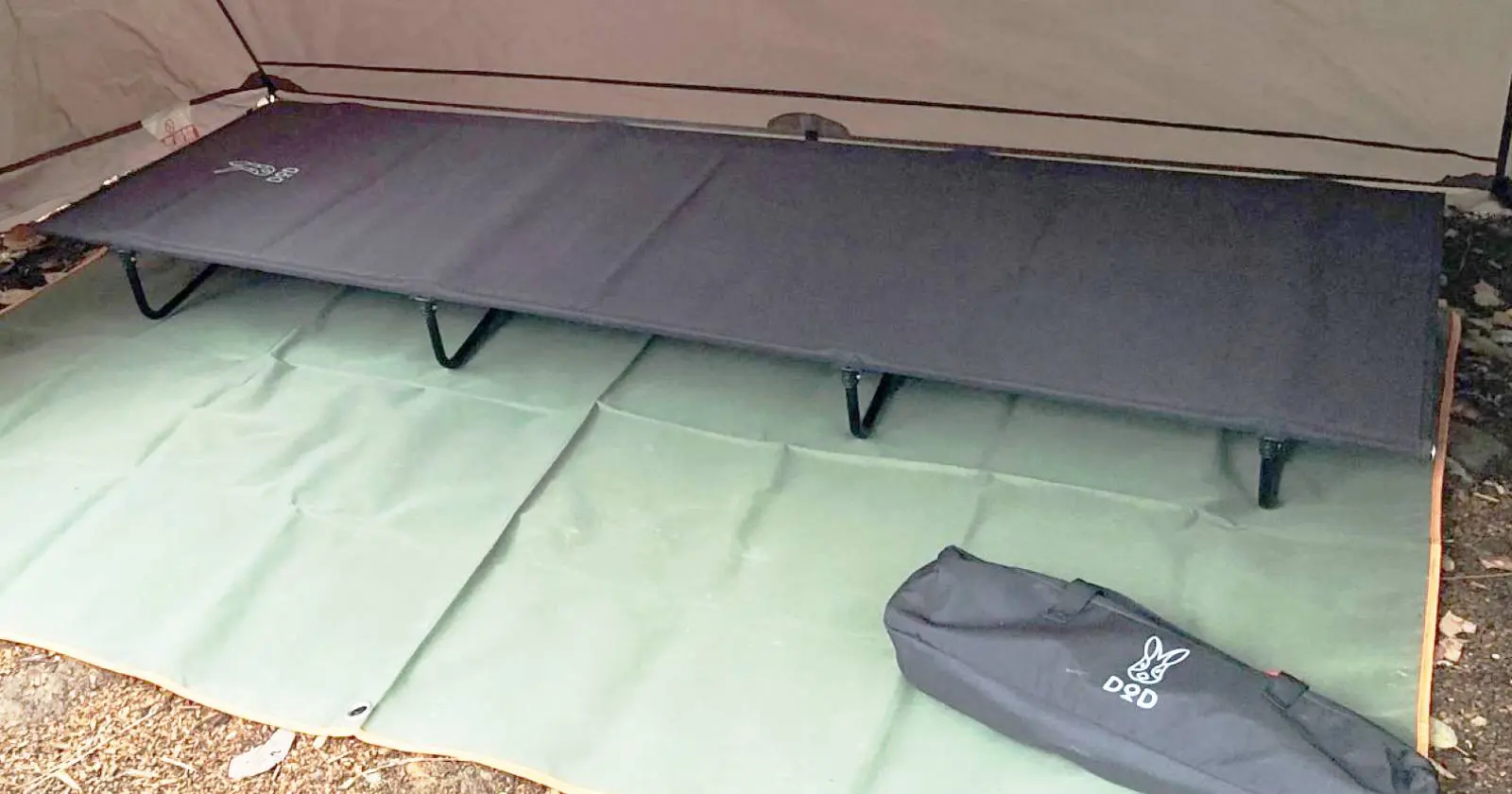 DOD(ディーオーディー)バッグインベッドで翌朝も疲れ知らず