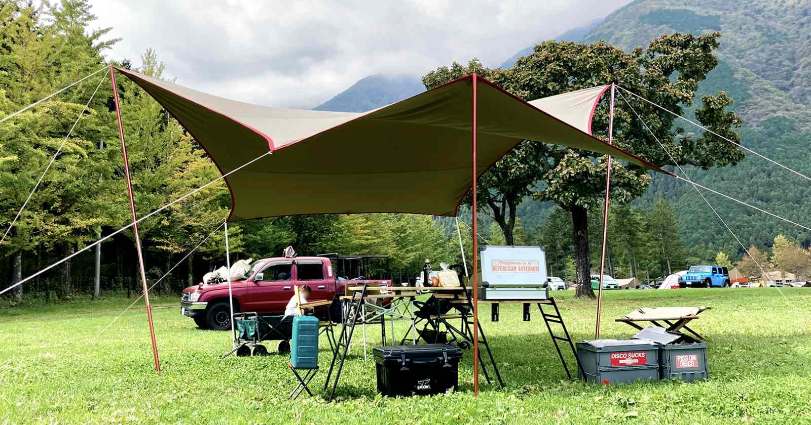 DOD(ディーオーディー)テキーラキッチンレッグ｜棚の組み方は自由自在！