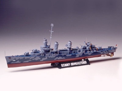 タミヤ 1/350 艦船シリーズ アメリカ海軍駆逐艦 フレッチャー | タミヤ