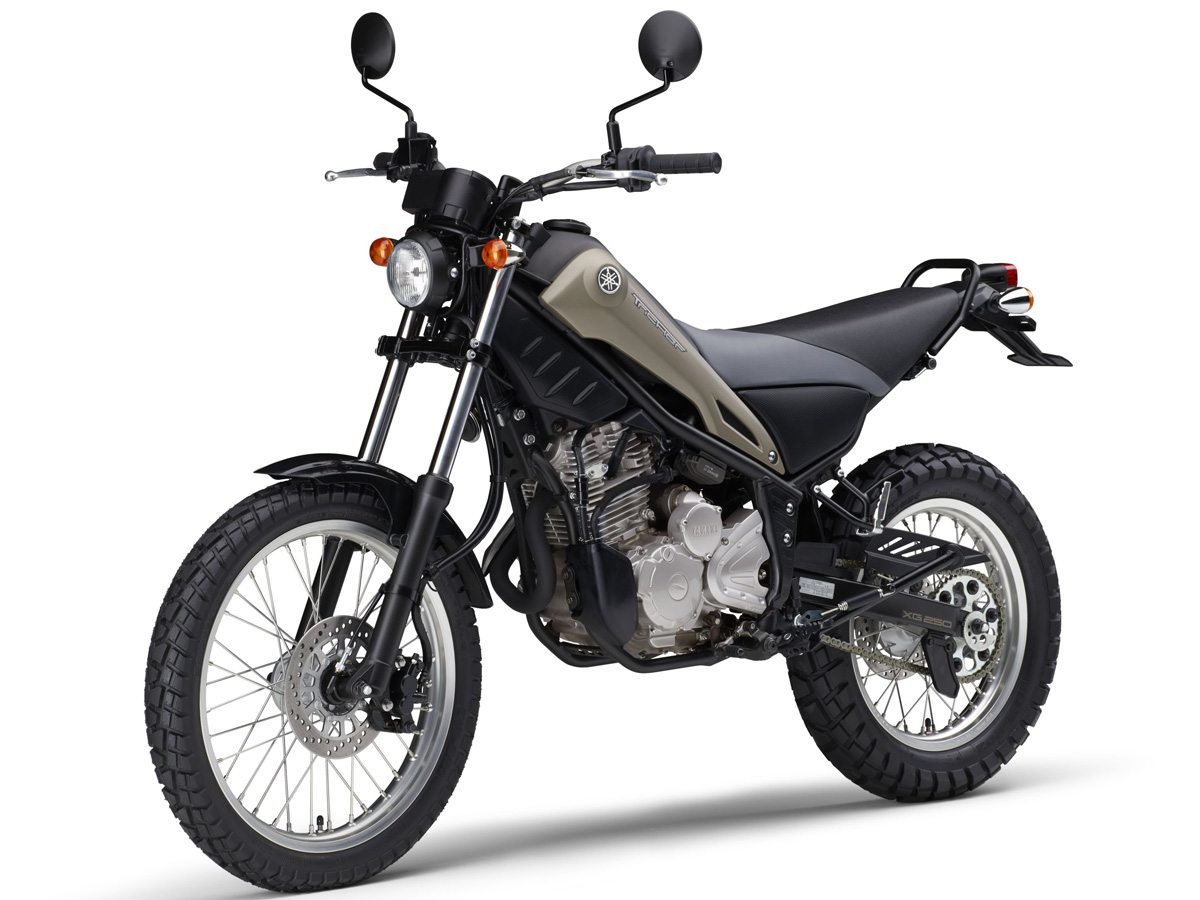 YAMAHA TRICKERもSEROW250と同じく新排ガス規制に対応し、2018年9月20