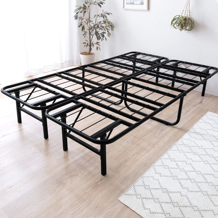 セミダブル］パイプベッド フレーム単品 頑丈設計 耐荷重200kg