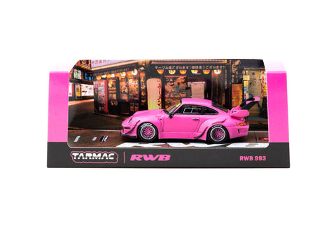 Tarmac Works 1/64 RWB 993 Matt Pink – Philippines Special Edition - HO