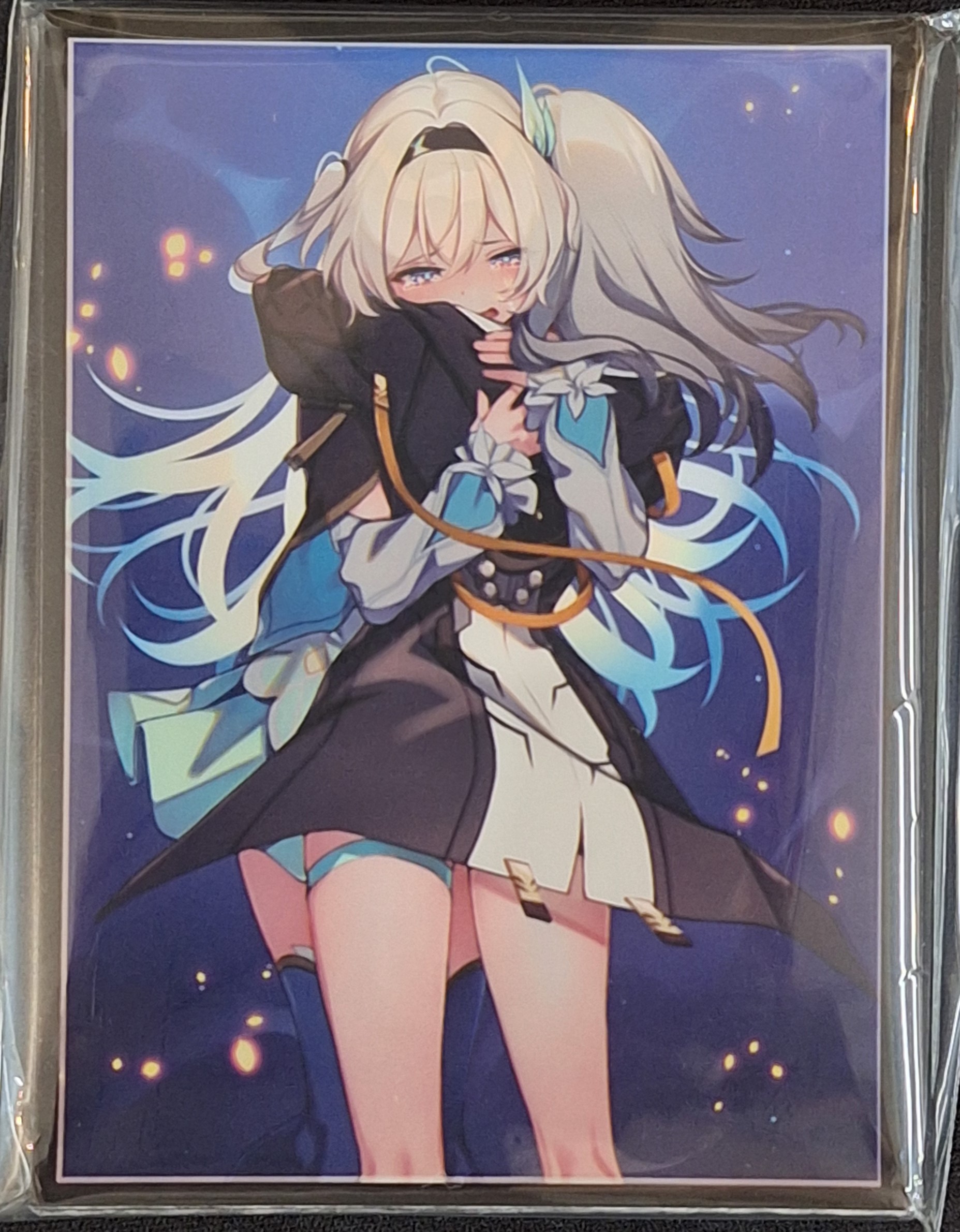 ミッドナイトブルー カードスリーブ 崩壊：スターレイル ホタル 星