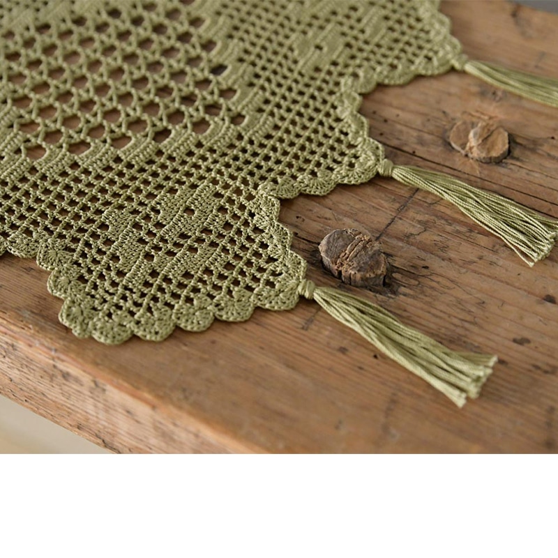 レシピ〉緑のテーブルランナー: レシピ｜手づくりタウン by 日本ヴォーグ社