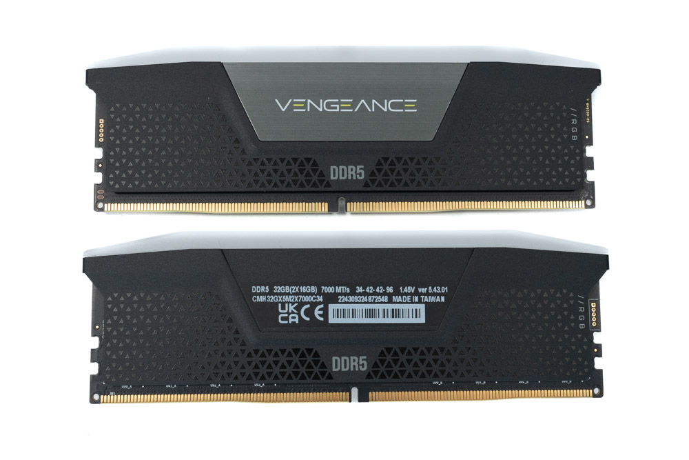 Corsair Vengeance RGB DDR5-7000 CL34 2x 16 GB Review - A Closer