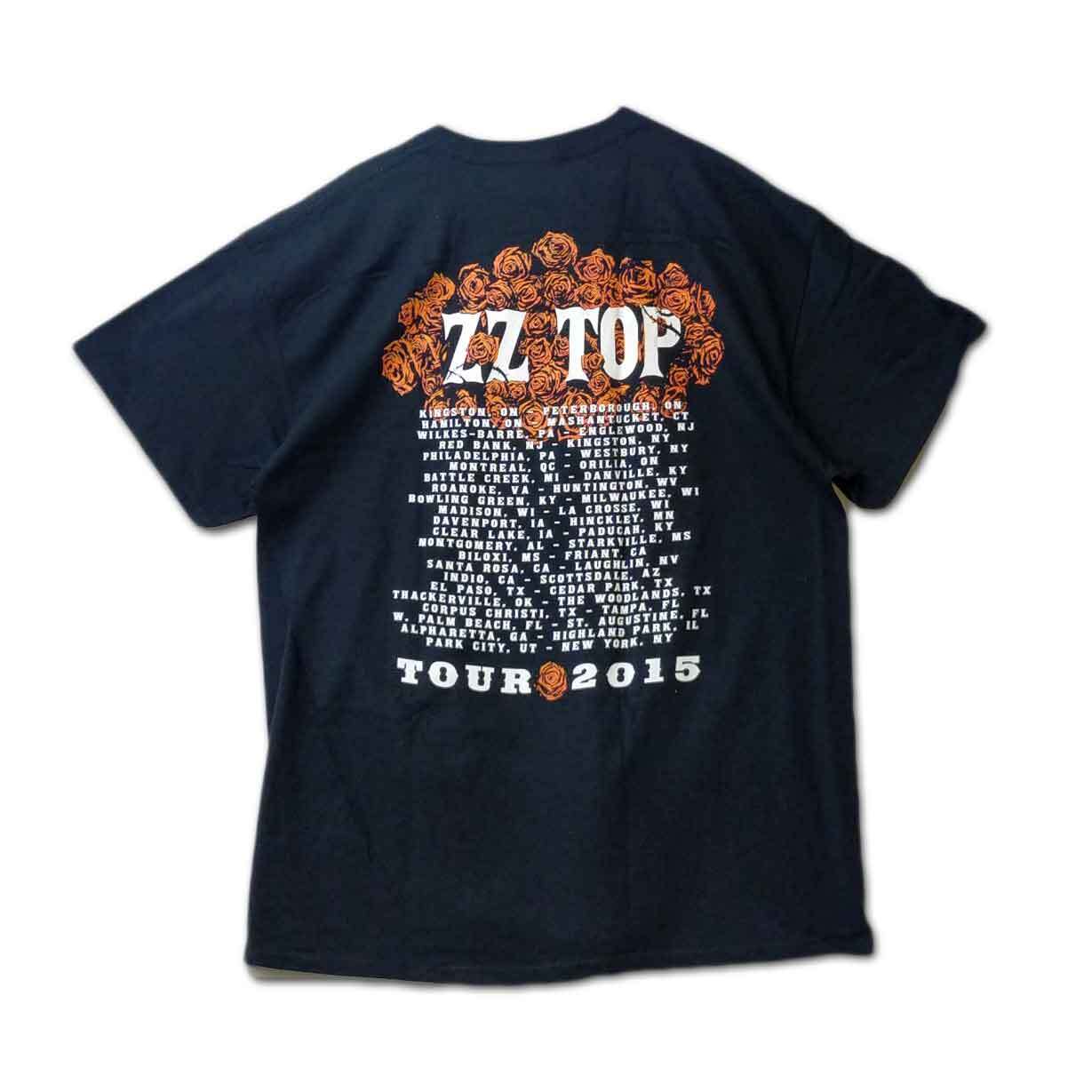ZZ Top バンドTシャツ ZZトップ La Futura Tour 2015 [Back Print