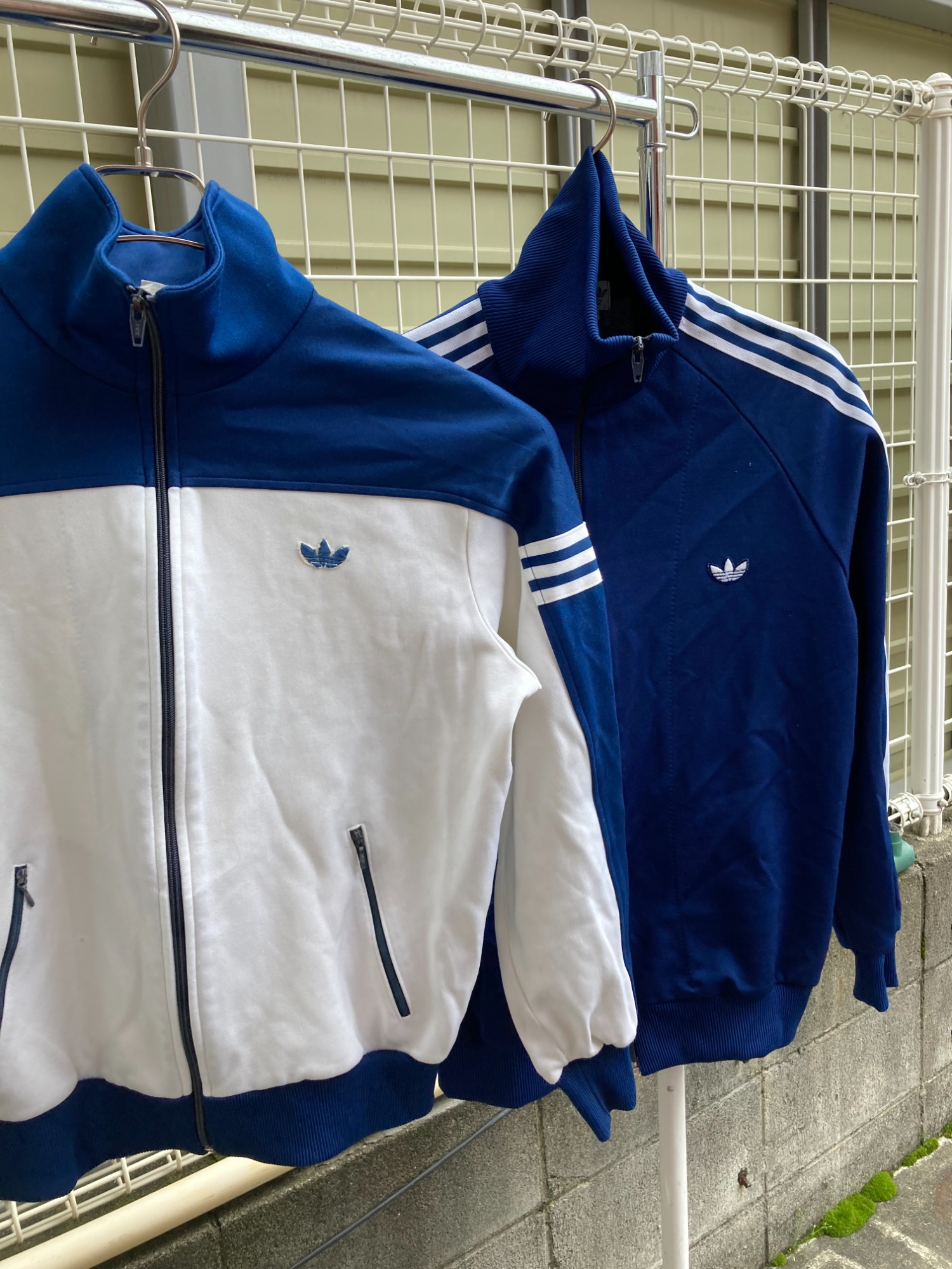 adidas】80s タイ製トラックジャケットを使ったヴィンテージ