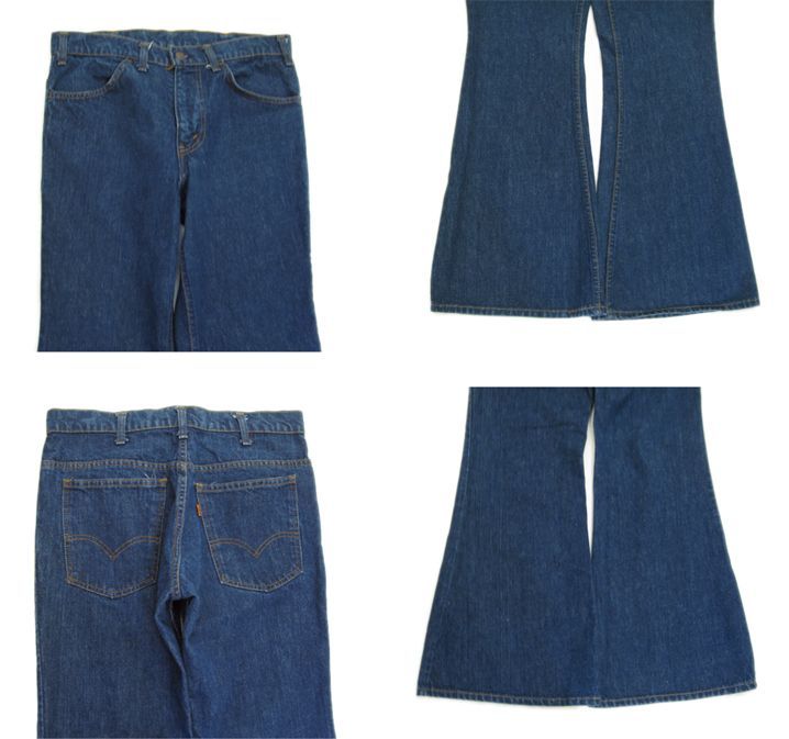 1980年代 リーバイス lot 684 ビッグベル デニムパンツ サイズ32.5
