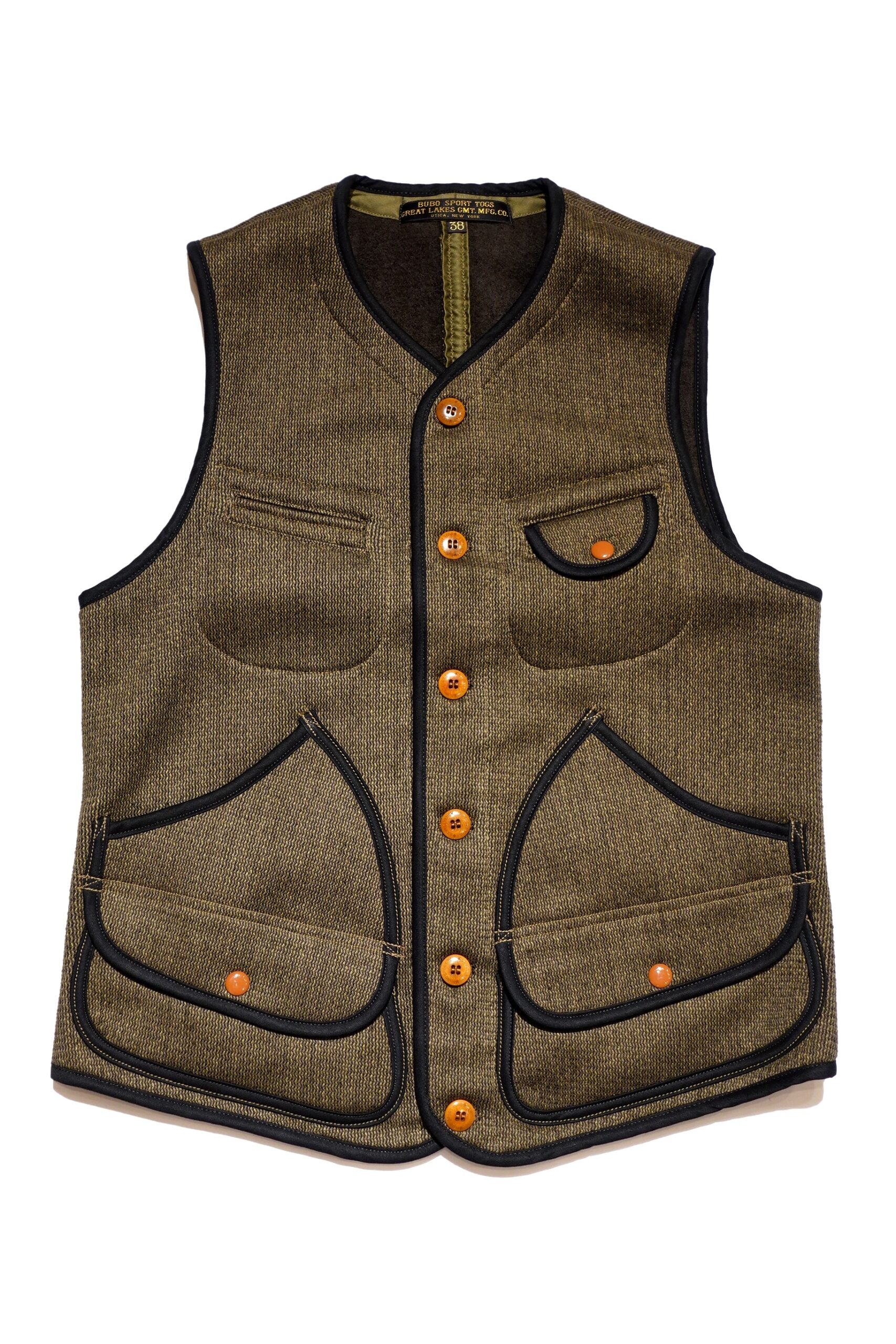 FREEWHEELERS(フリーホイーラーズ) “Bridgeport” HUNTING VEST