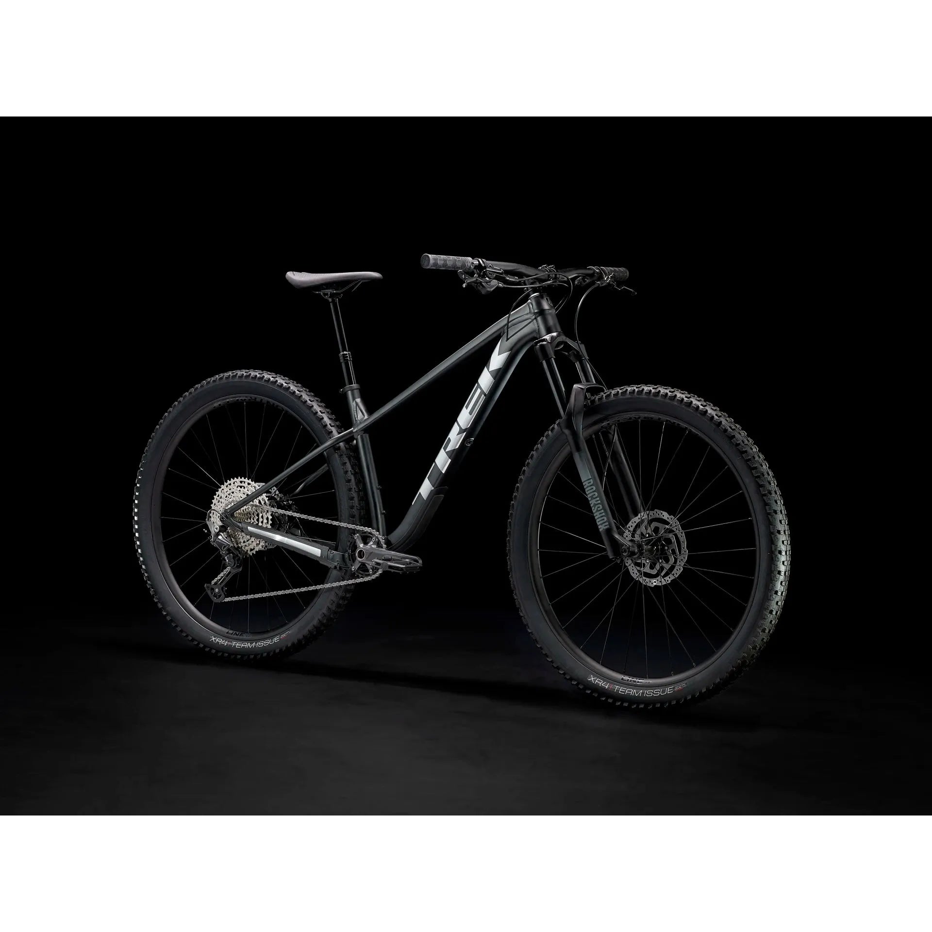 Trek Roscoe 7 Matte Black – The Bicycle Store