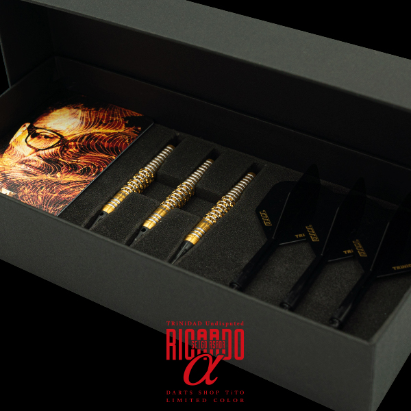 TiTO限定】ダーツ バレル TRiNiDAD Undisputed RICARDO α TiTO Limited