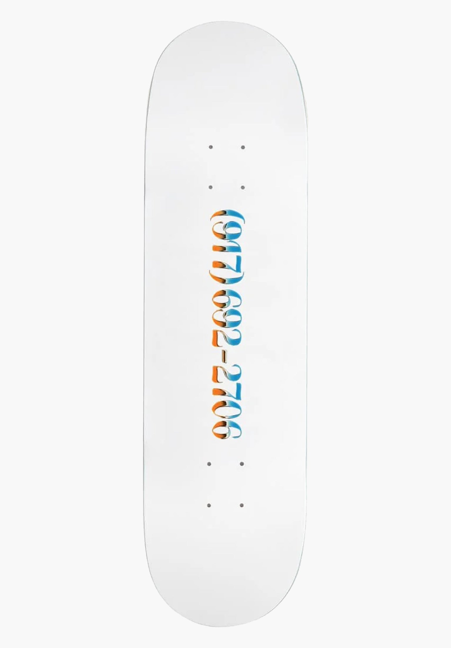 Dialtone Slick Call Me 917 Deck in white – TITUS