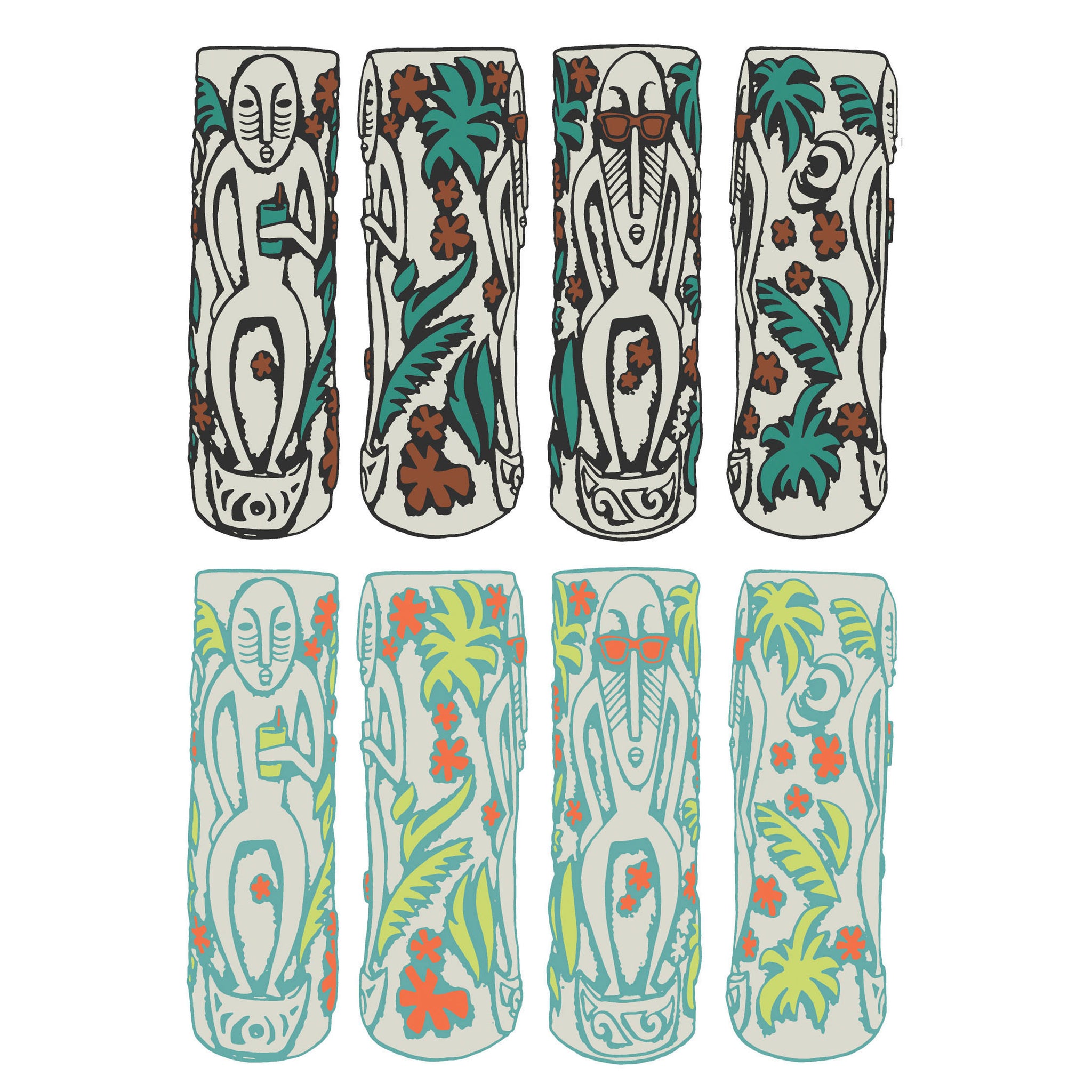 Modsters Tiki Mug by Ken Ruzic – Tiki Farm