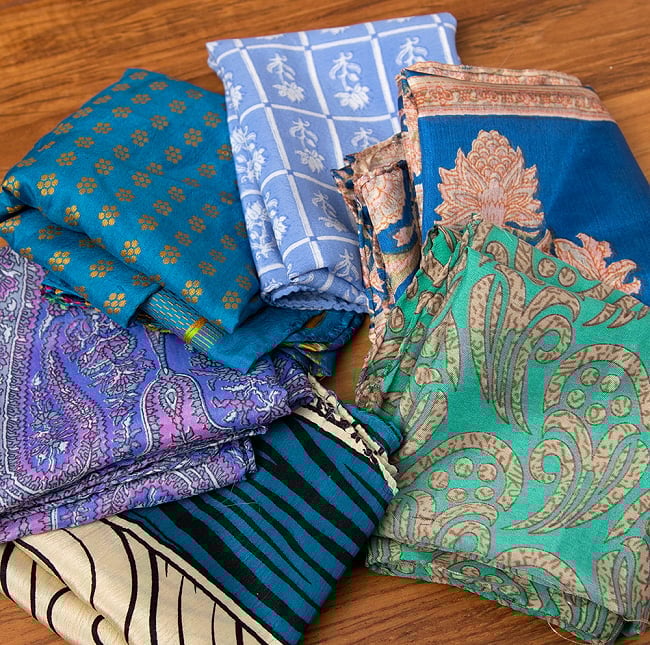 オールドサリーのスカーフ&ハンカチ 約40cm×約40cm の通販 - TIRAKITA.COM